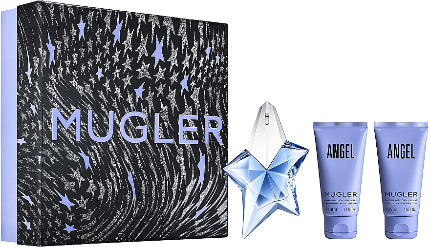 Thierry Mugler Angel - Zestaw (edp 25 ml + b/lot 50 ml + sh/gel 50 ml) — Zdjęcie N1