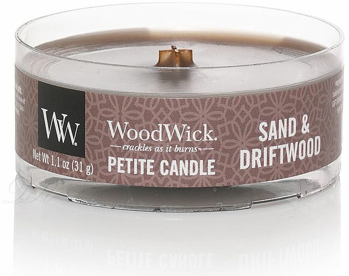 Świeca zapachowa - WoodWick Sand & Driftwood Scented Candle