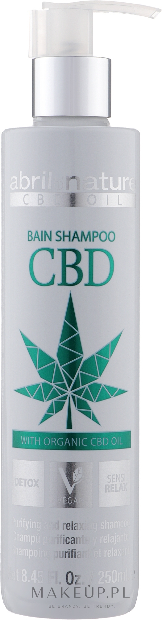 Szampon do włosów z olejem konopnym - Abril et Nature CBD Cannabis Oil Elixir — Zdjęcie 250 ml