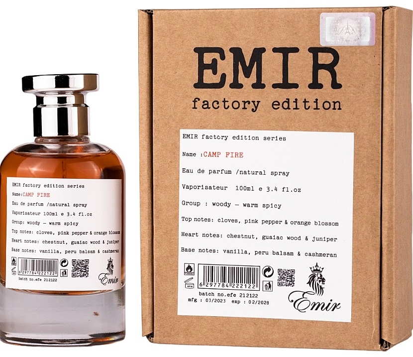 Emir Camp Fire Factory Edition - Woda perfumowana — Zdjęcie N1