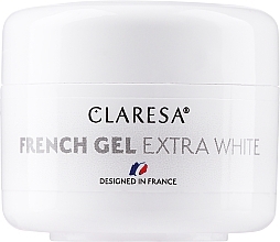 Żel do modelowania paznokci - Claresa French Gel Extra White — Zdjęcie N1