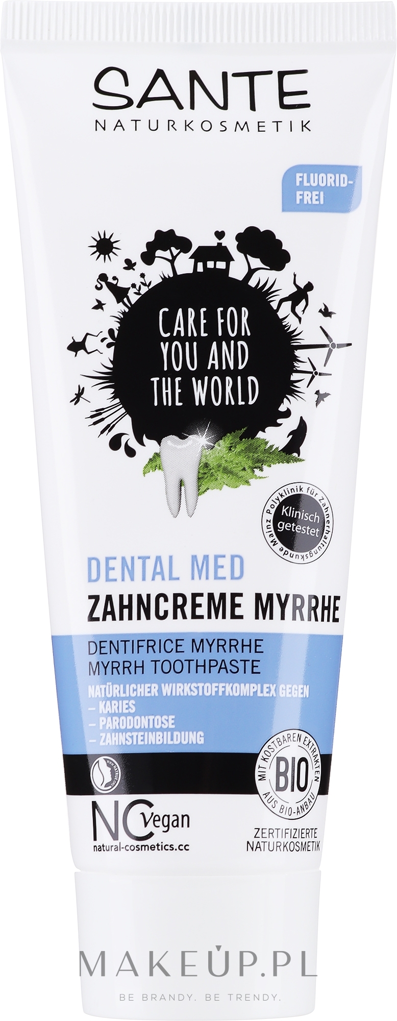Pasta do zębów Mirra - Sante Dental Care Myrhe — Zdjęcie 75 ml