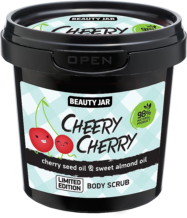 Peeling do ciała - Beauty Jar Cheery Cherry Body Scrub  — Zdjęcie N1