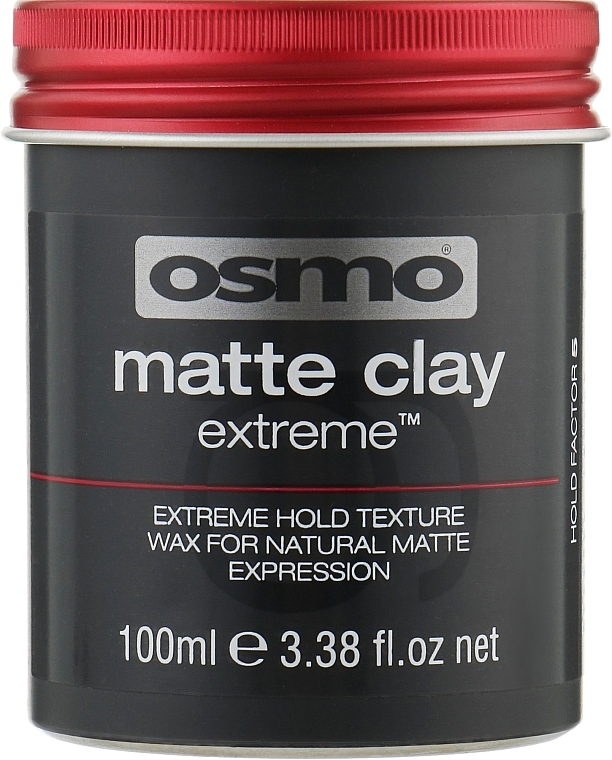 Glina-wosk mocno utrwalająca włosy - Osmo Matte Clay Extreme — Zdjęcie N2