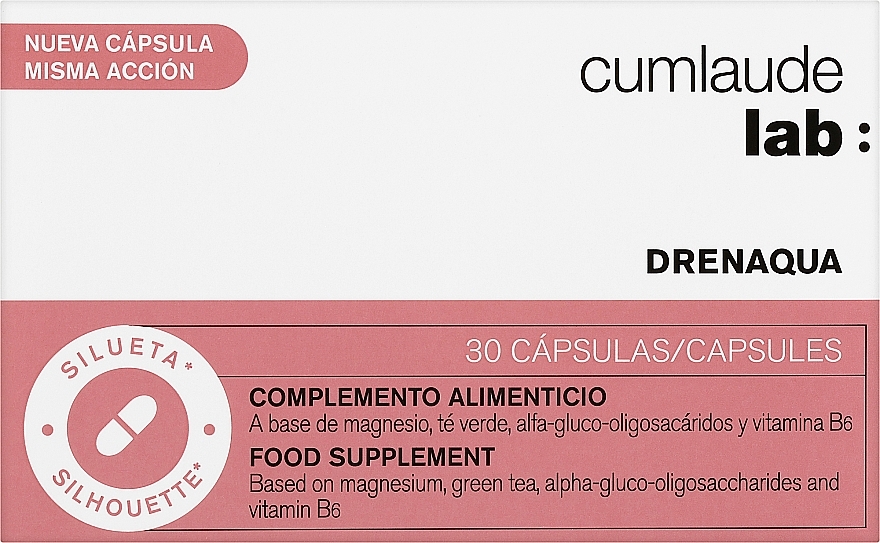 Suplement diety - Cumlaude Lab Drenaqua Caspsules Food Supplement — Zdjęcie N1