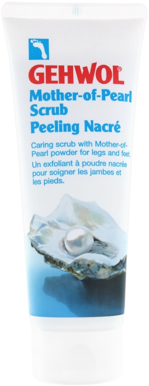 Peeling z masy perłowej - Gehwol Mother-of-Pearl scrub — Zdjęcie N4