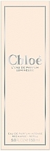 Chloe L'Eau de Parfum Lumineuse - Woda perfumowana (uzupełnienie) — Zdjęcie N3