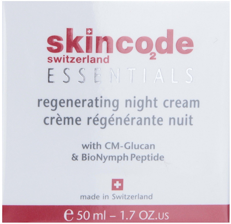 Liftingujący krem odżywczy na noc - Skincode Essentials Regenerating Night Cream — Zdjęcie N1
