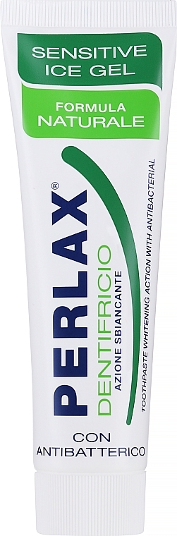 Żelowa pasta do zębów bez fluoru - Mil Mil Perlax Gel Toothpaste Delicate Action With Antibacterial  — Zdjęcie N1