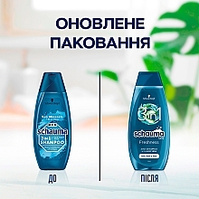 Szampon dla mężczyzn 3w1 Morskie minerały i aloes - Schauma Men Sea Minerals + Aloe Vera 3 in 1 Shampoo — Zdjęcie N4