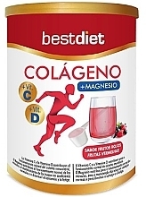 Suplement diety w proszku Kolagen, magnez i witaminy - Best Diet Collagen With Magnesium  — Zdjęcie N1