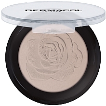 Kompaktowy puder do twarzy - Dermacol Powder With Rose Relief — Zdjęcie N2