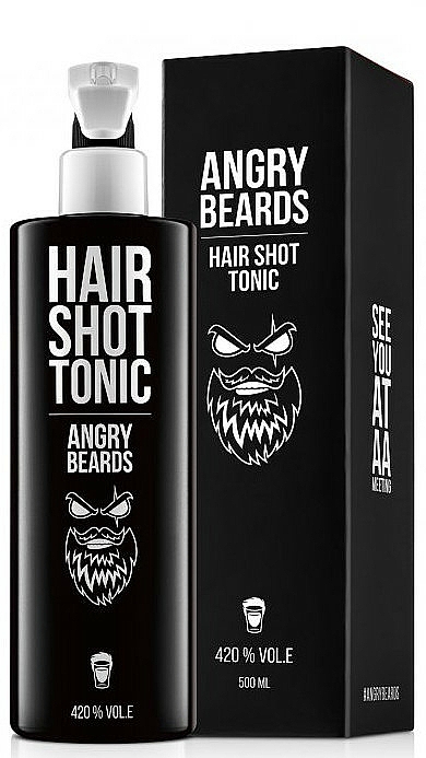 Tonik do włosów dla mężczyzn - Angry Beards Hair Shot Tonic — Zdjęcie N1