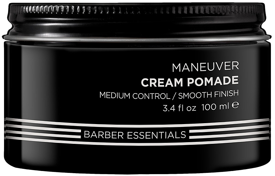 Pomada-krem o naturalnej fakturze dla mężczyzn do układania włosów - Redken Brews Cream Pomade — Zdjęcie N1