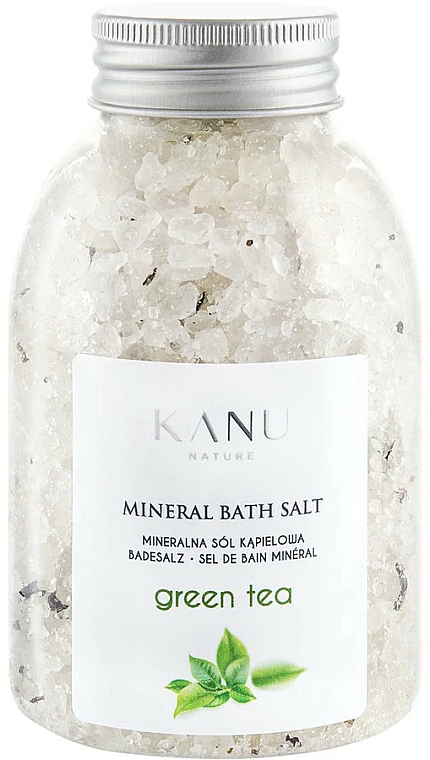 Sól mineralna do kąpieli Zielona herbata - Kanu Nature Mineral Green Tea Bath Salt — Zdjęcie N1