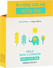 Kup Kompaktowy krem przeciwsłoneczny w poduszeczce SPF 45 - Holika Holika Mild Sun Cushion
