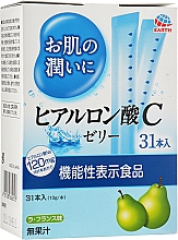 Japoński kwas hialuronowy do picia w postaci galaretki o smaku gruszkowym - Earth Hyaluronic Acid C Jelly — Zdjęcie N4