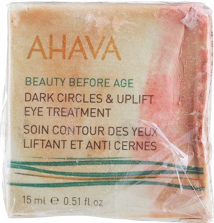 PRZECENA! Krem liftingujący do skóry wokół oczu - Ahava Beauty Before Age Dark Circles & Uplift Eye Treatment * — Zdjęcie N1