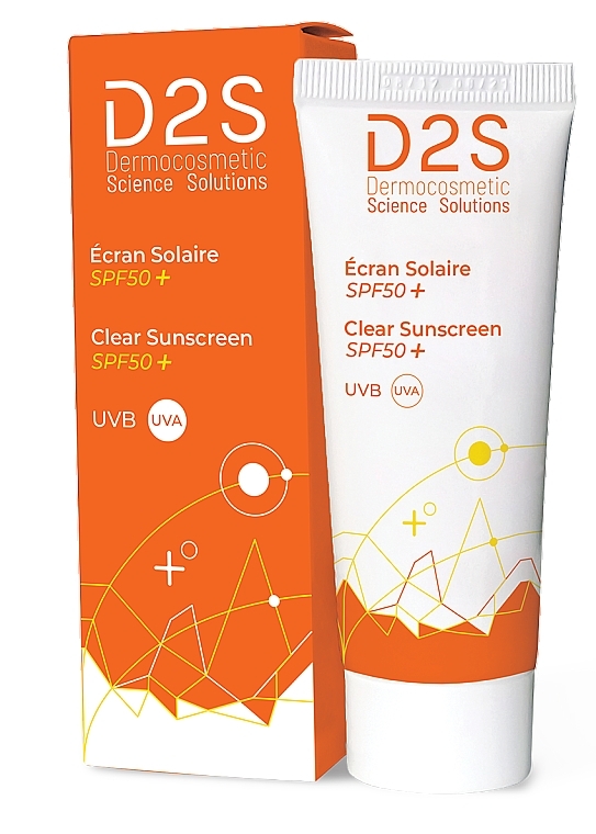 Krem przeciwsłoneczny do twarzy SPF 50 - D2S Clear Sunscreen SPF 50  — Zdjęcie N1