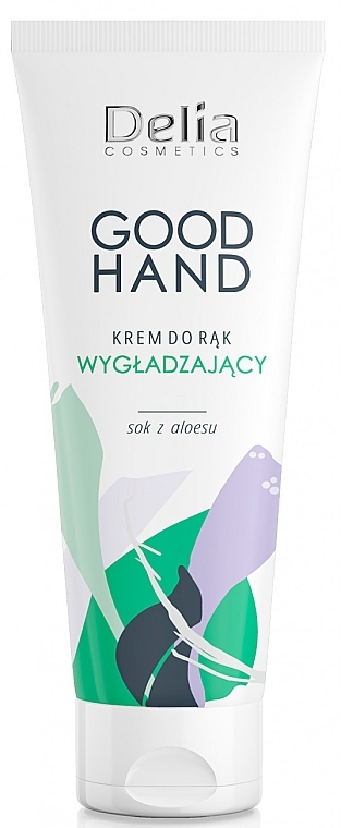 Wygładzający krem do rąk z sokiem z aloesu - Delia Good Hand Cream — Zdjęcie N1