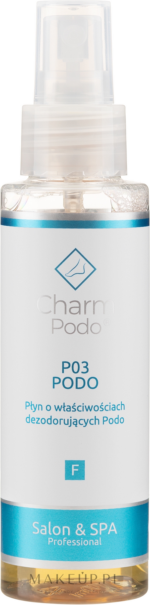 Płyn do stóp o właściwościach dezodorujących - Charmine Rose P03 Podo — Zdjęcie 100 ml