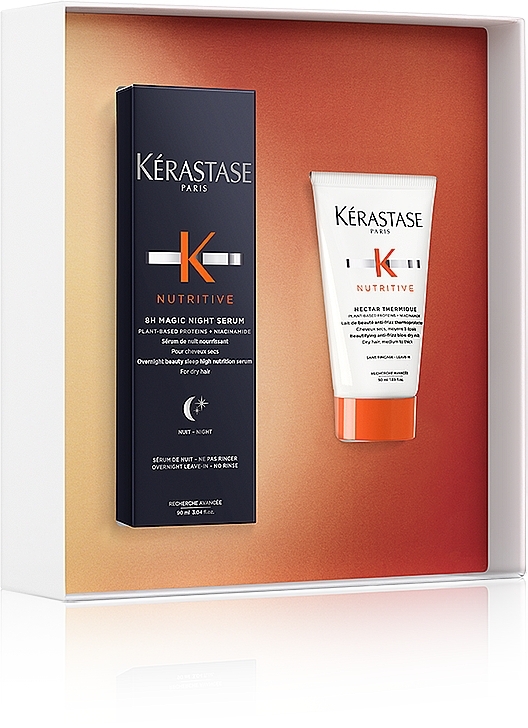 Zestaw do pielęgnacji włosów - Kerastase Nutritive Iconic (milk/50ml + serum/90ml) — Zdjęcie N1