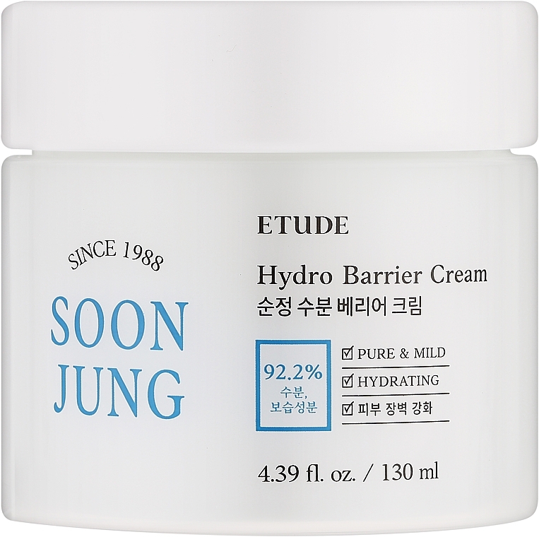 Ochronny krem nawilżający ​​do twarzy - Etude Soon Jung Hydro Barrier Cream