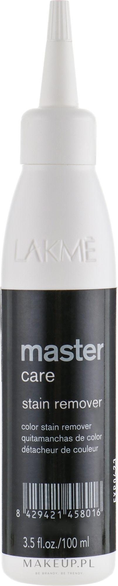 Olejek do usuwania ze skóry plam po farbie do włosów - Lakmé Master Care Stain Remover — Zdjęcie 100 ml