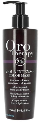 Intensywna koloryzująca maska do włosów - Fanola Oro Therapy Viola Intenso Color Mask