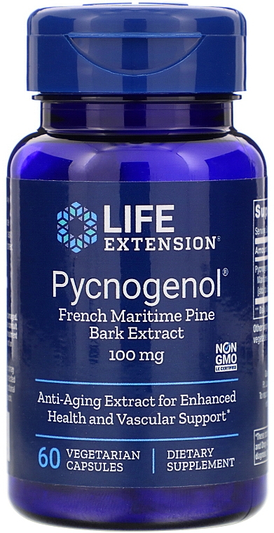 Ekstrakt z pycnogenolu w kapsułkach - Life Extension Pycnogenol — Zdjęcie N1