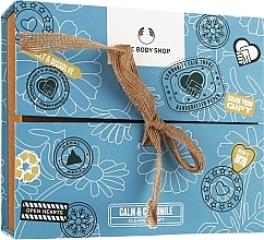 Zestaw, 5 produktów - The Body Shop Calm & Camomile Cleansing Gift Christmas Gift Set — Zdjęcie N1