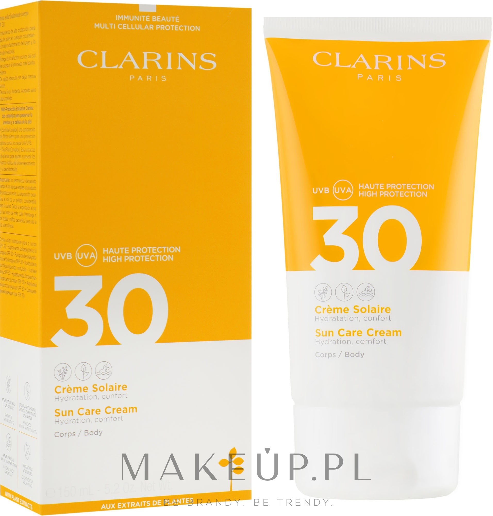 Przeciwsłoneczny krem do ciała SPF 30 - Clarins Sun Care Cream SPF 30 — Zdjęcie 150 ml