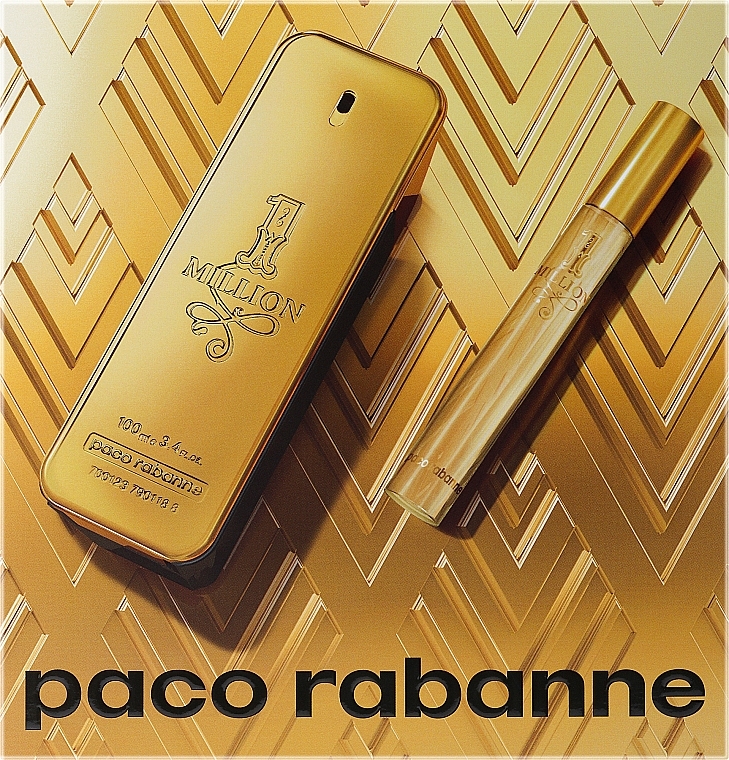 Paco Rabanne 1 Million - Zestaw (edt/100 ml + edt/10 ml) — Zdjęcie N1