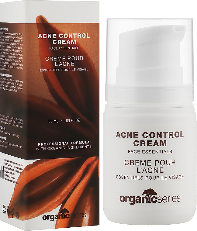 Krem do cery trądzikowej - Organic Series Acne Control Cream — Zdjęcie N2