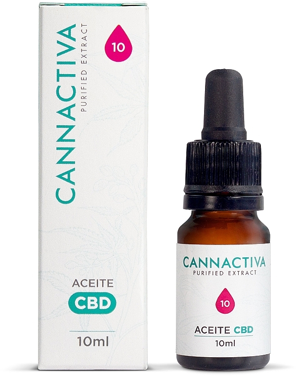 PRZECENA! Olejek CBD 10% pełnego spektrum - Cannactiva Purified CBD Oil 10% Full Spectrum * — Zdjęcie N3