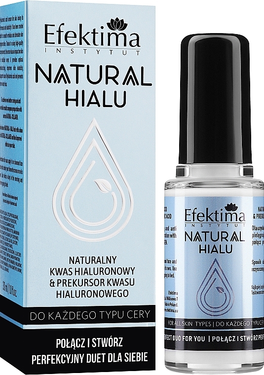 Serum hialuronowe do skóry tracącej jędrność - Efektima Natural Hialu — Zdjęcie N2