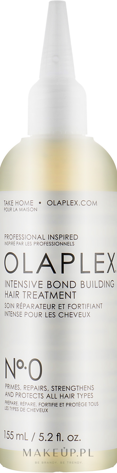 Intensywna kuracja wzmacniająca włosy - Olaplex №0 Intensive Bond Building Hair Treatment — Zdjęcie 155 ml