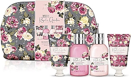 Zestaw, 5 produktów - Baylis & Harding Royal Garden Rose Poppy & Vanilla Wash Bag Gift Set — Zdjęcie N1