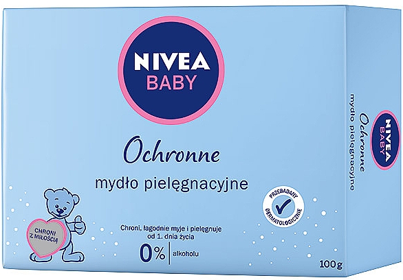 Ochronne mydło pielęgnacyjne dla dzieci - NIVEA BABY