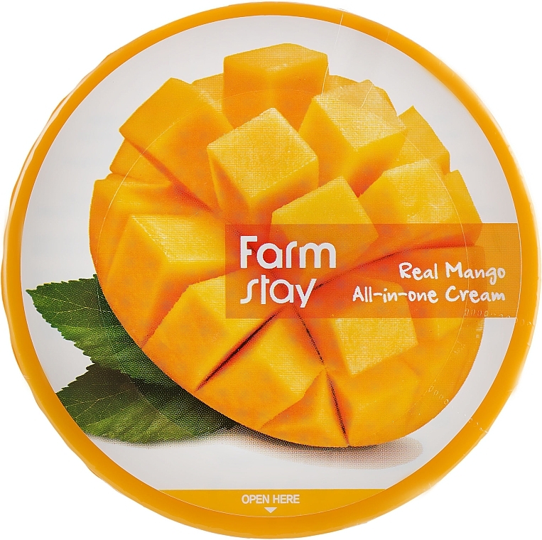 Krem do twarzy i ciała z ekstraktem z mango - FarmStay Real Mango All-In-One Cream