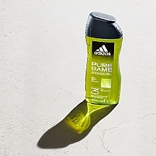 Żel pod prysznic 3 w 1 dla mężczyzn - Adidas Pure Game — Zdjęcie N3