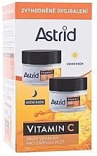 Zestaw do pielęgnacji twarzy (day/cr 50 ml + night/cr 50 ml) - Astrid Vitamin C Duo Set  — Zdjęcie N1