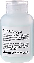 Kup Rozświetlający i ochronny szampon do włosów farbowanych - Davines Minu Shampoo