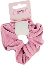 Gumka do włosów, FA-5616, różowa - Donegal — Zdjęcie N1