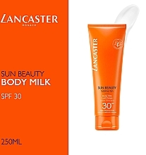 Wodoodporne mleczko do ciała z filtrem przeciwsłonecznym - Lancaster Sun Beauty Sublime Tan Body Milk SPF30 — Zdjęcie N2