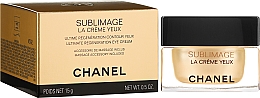 Regenerujący krem do skóry wokół oczu - Chanel Sublimage La Crème Yeux — Zdjęcie N1