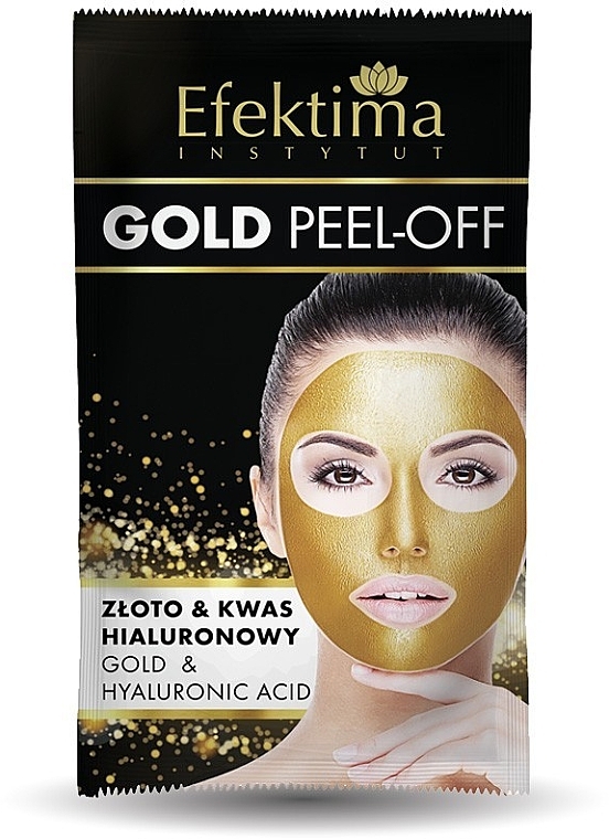 Maseczka peel-off - Efektima Instytut Gold Peel-Off Face Mask — Zdjęcie N1
