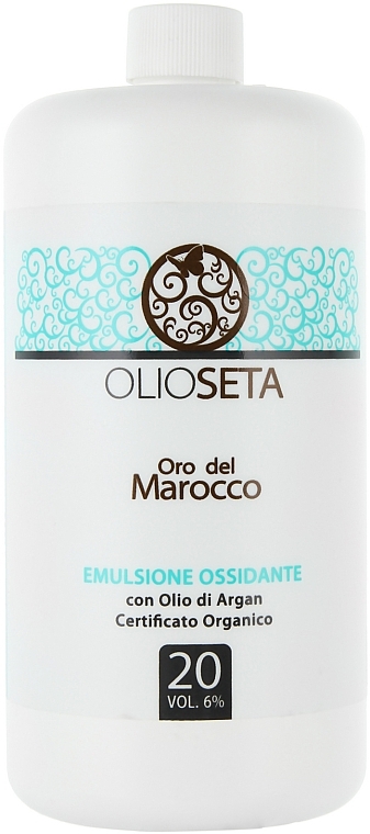 Emulsja utleniająca z olejem arganowym 6% - Barex Italiana Olioseta de Maroco  — Zdjęcie N3