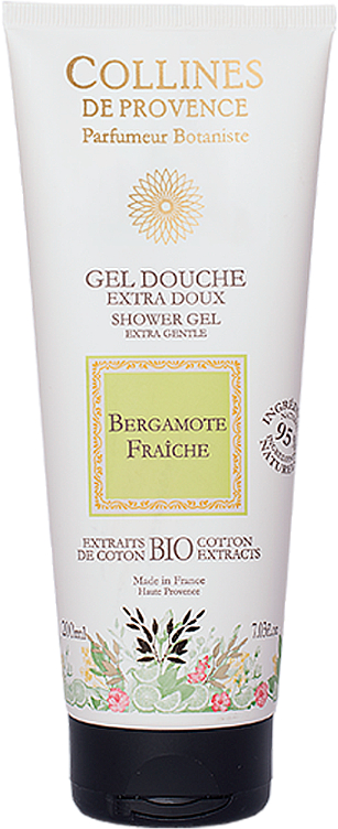 Żel pod prysznic świeża bergamotka - Collines de Provence Shower Gel — Zdjęcie N1