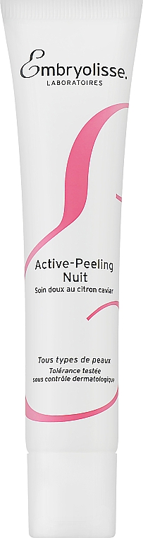 Aktywny peeling na noc - Embryolisse Active Night Peeling